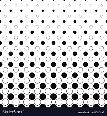 Black and White Geometric Patterned Background vector image
