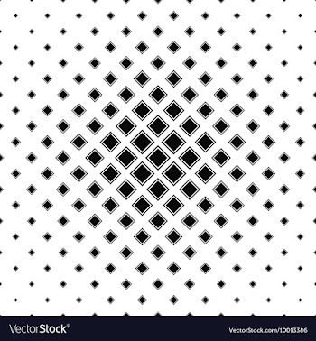 Black and White Geometric Patterned Background vector image