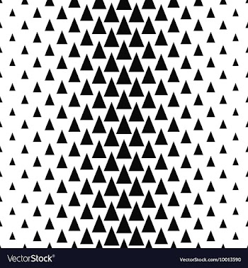 Black and White Geometric Patterned Background vector image