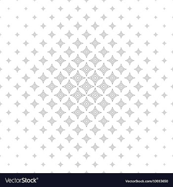 Black and White Geometric Patterned Background vector image