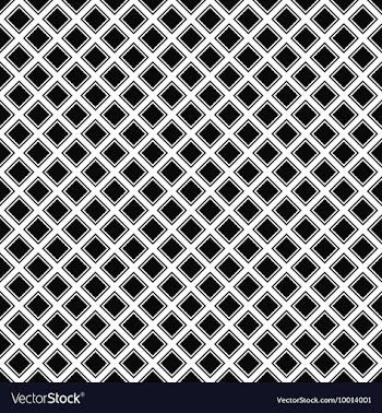 Black and White Geometric Patterned Background vector image