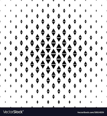 Black and White Geometric Patterned Background vector image