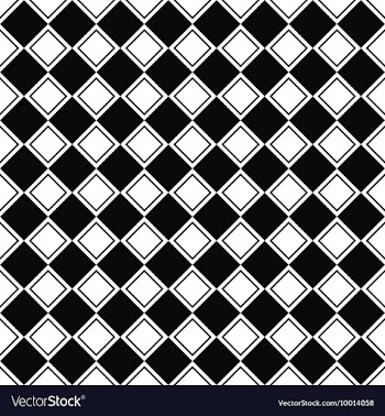 Black and White Geometric Patterned Background vector image