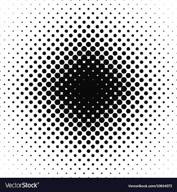 Black and White Geometric Patterned Background vector image