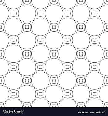Black and White Geometric Patterned Background vector image
