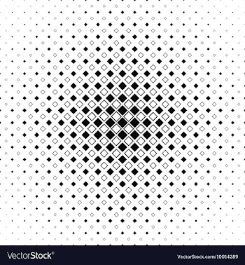 Black and White Geometric Patterned Background vector image