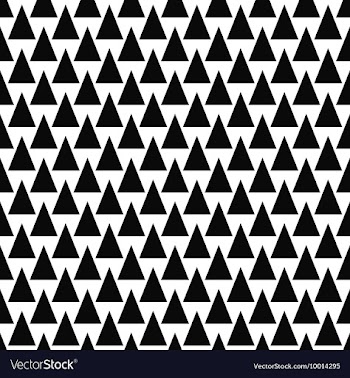 Black and White Geometric Patterned Background vector image