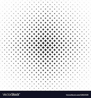 Black and White Geometric Patterned Background vector image