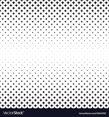 Black and White Geometric Patterned Background vector image