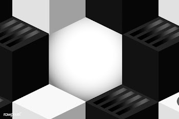 Black and white geometrical background | Free stock vector - 580035