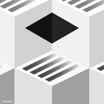 Black and white geometrical background | Free stock vector - 580045