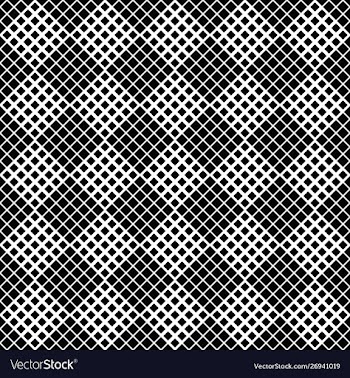 Black and white geometrical diagonal square vector image