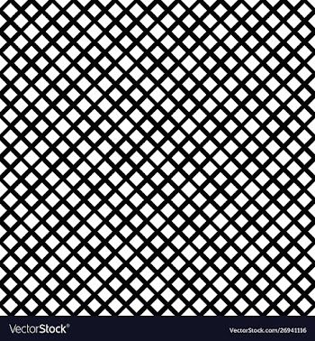 Black and white geometrical seamless square vector image