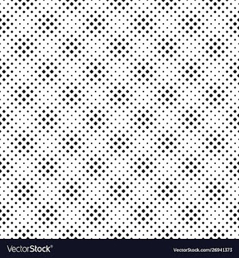 Black and white geometrical seamless square vector image
