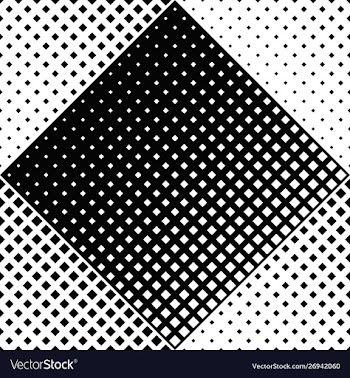 Black and white geometrical square pattern vector image