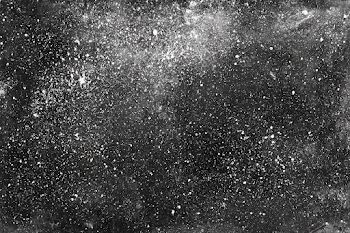 Black and White Grunge Texture with Dust Particles