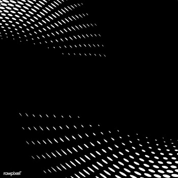 Black and white halftone background vector | Free stock vector - 542530