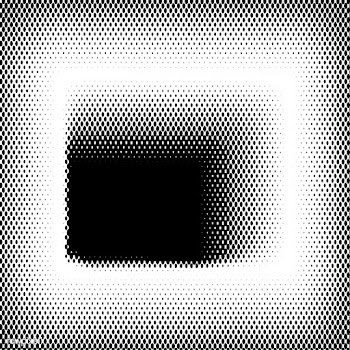 Black and white halftone background vector | Free stock vector - 542727