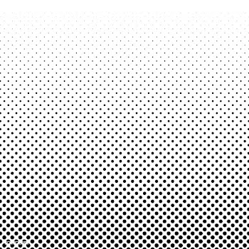 Black and white halftone | Free stock vector - 542743