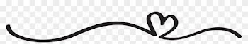 Black And White Heart Border