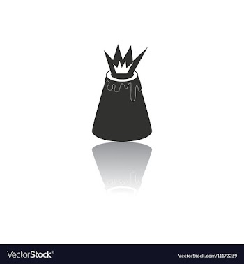 Black and white in flat design vector image