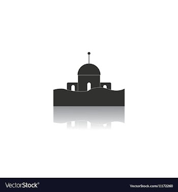 Black and white in flat design vector image