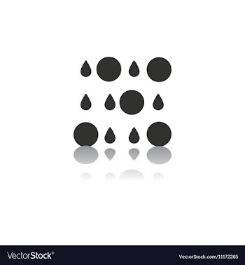 Black and white in flat design vector image