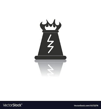 Black and white in flat design vector image
