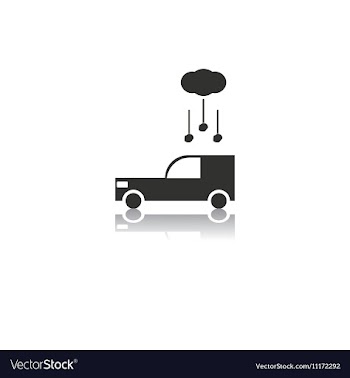 Black and white in flat design vector image