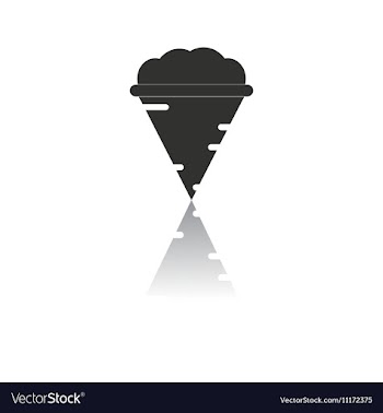 Black and white in flat design vector image