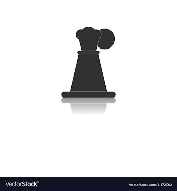 Black and white in flat design vector image