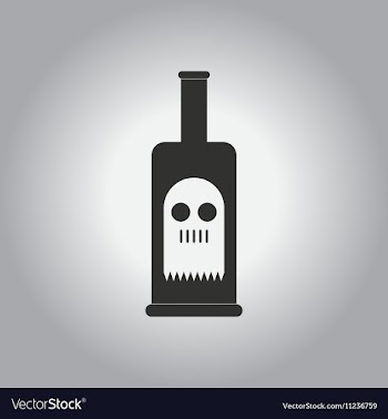 Black and white in flat design vector image