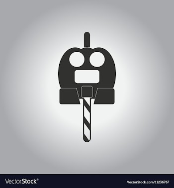 Black and white in flat design vector image