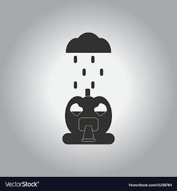 Black and white in flat design vector image