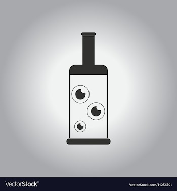 Black and white in flat design vector image