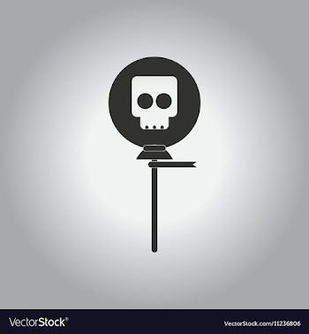 Black and white in flat design vector image
