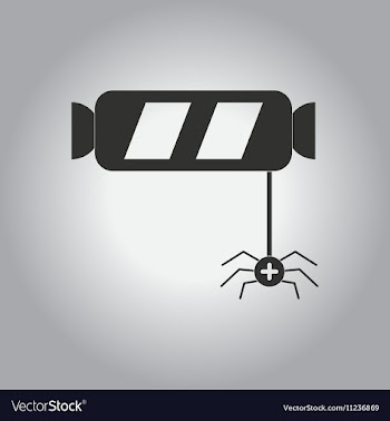 Black and white in flat design vector image