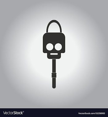 Black and white in flat design vector image
