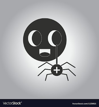 Black and white in flat design vector image