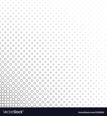 Black and white line octagon pattern vector image