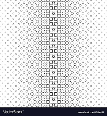 Black and white line octagon pattern vector image