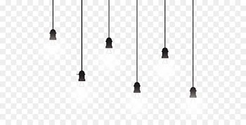 Black and white Line Symmetry Pattern - Different power incandescent lamp 