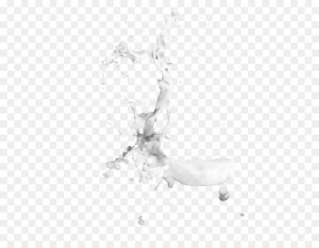 Black and white Liquid - Milk splash healthy food 