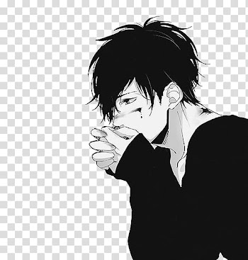 Black and white Manga Anime Drawing, manga transparent background PNG clipart