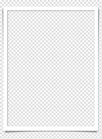 Black and white Material, White Frame transparent background PNG clipart
