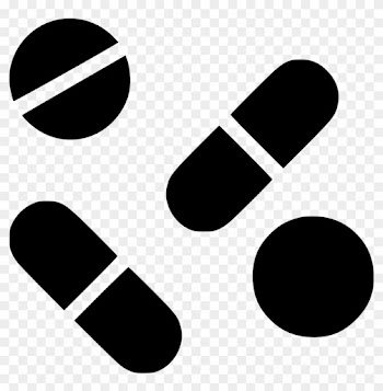Black And White Medical Clip Art Download - Drug Icon Png