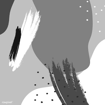 Black and white Memphis design pattern vector | Free stock vector - 539882