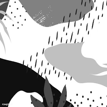 Black and white Memphis design pattern vector | Free stock vector - 539918