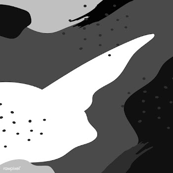Black and white Memphis design pattern vector | Free stock vector - 539941