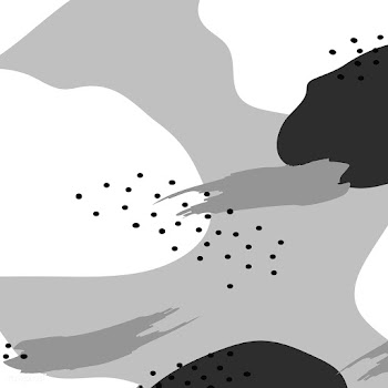 Black and white Memphis design pattern vector | Free stock vector - 539966
